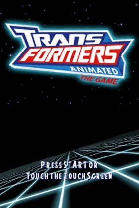 Transformers Animated - The Game (USA) screen shot title